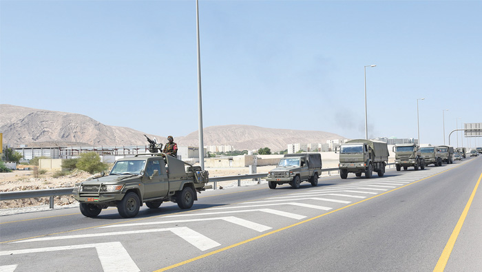 Royal Guard of Oman field deployment plan activated