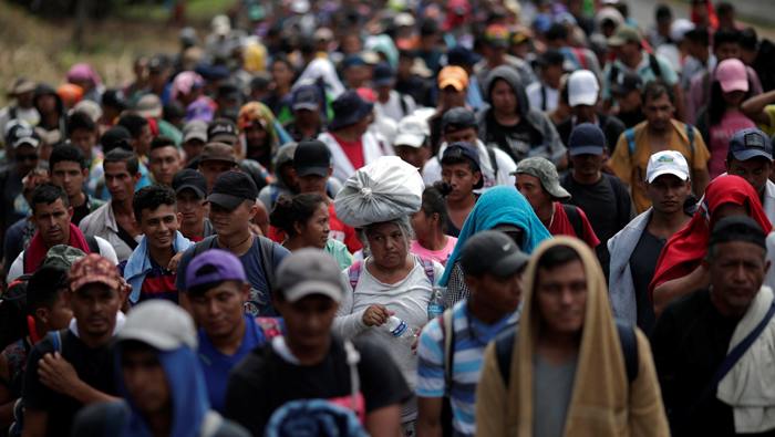 Central American caravan continues toward US after rest - Times of Oman