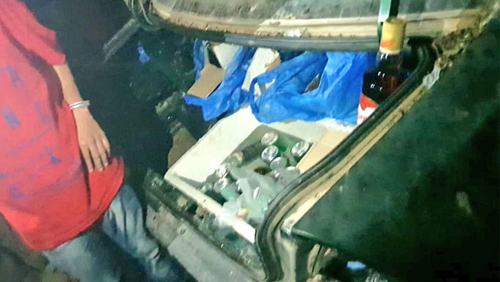Officials raid business selling alcohol, illegal cigarettes in Oman