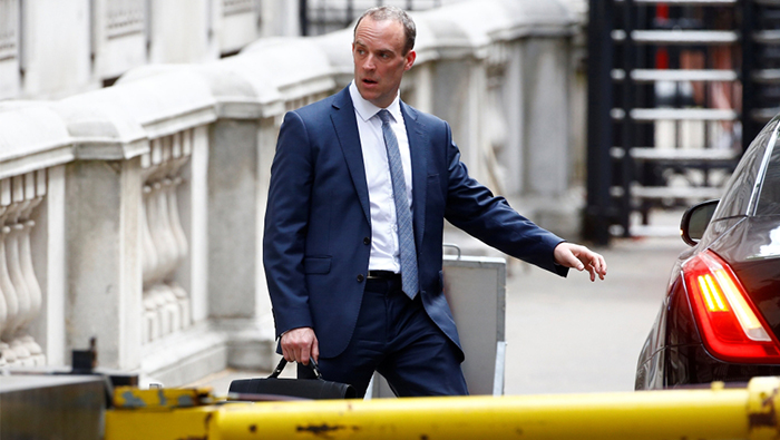 Several ministers, including Raab, resign over Brexit deal