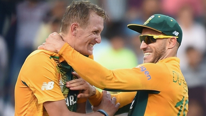 Cricket: South Africa too strong for Australia in rain-hit T20