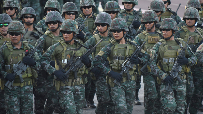 Five Filipino troops killed in ambush by gunmen