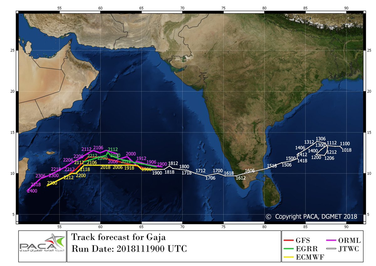 Oman meteorology department issues statement on Cyclone Gaja