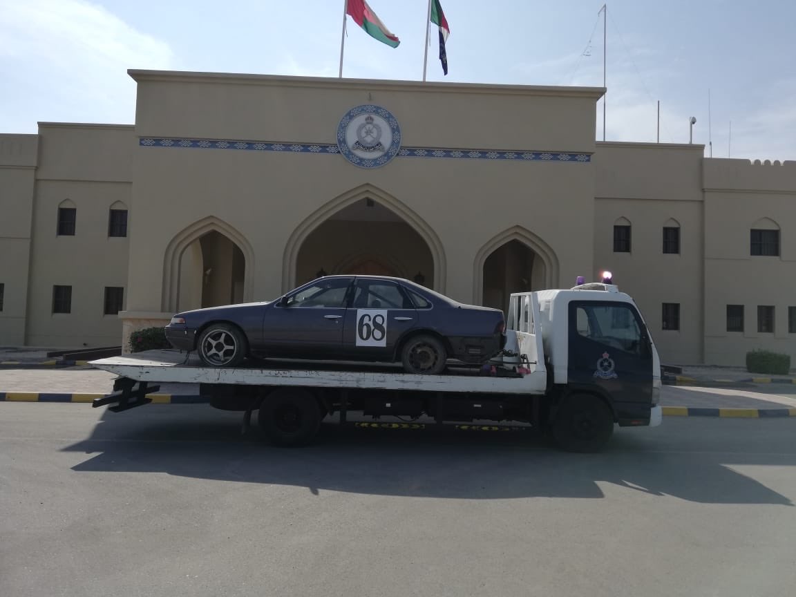 Royal Oman Police seizes modified vehicles