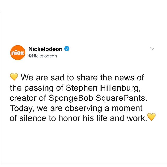 SpongeBob SquarePants creator dies At 57
