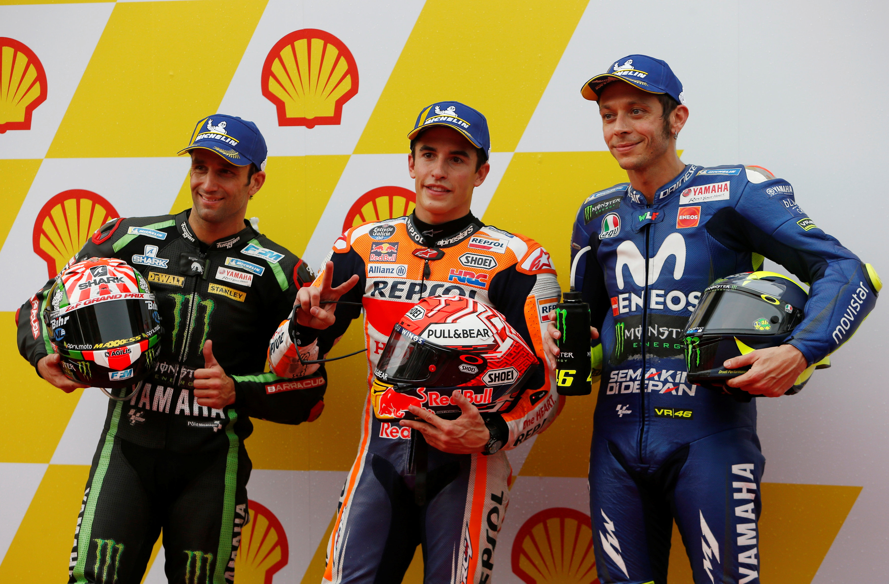 Motorsport: Dominant Marquez on pole after Malaysia storm