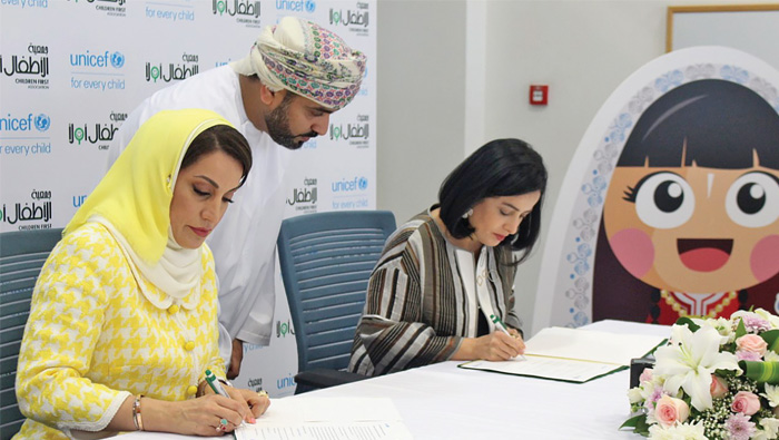 Agreement signed to boost awareness on children’s issues in Oman