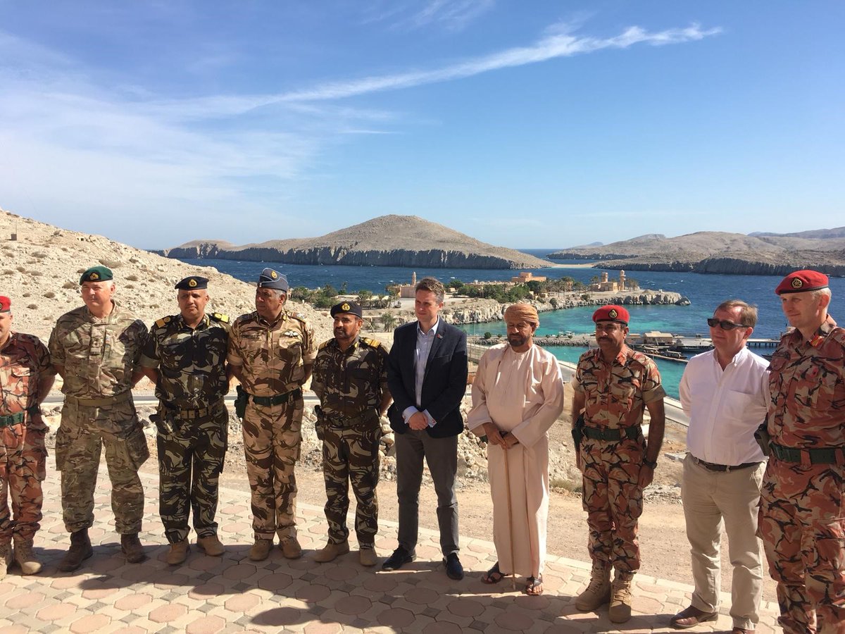 British Defence Secretary thanks Oman after successful military exercise