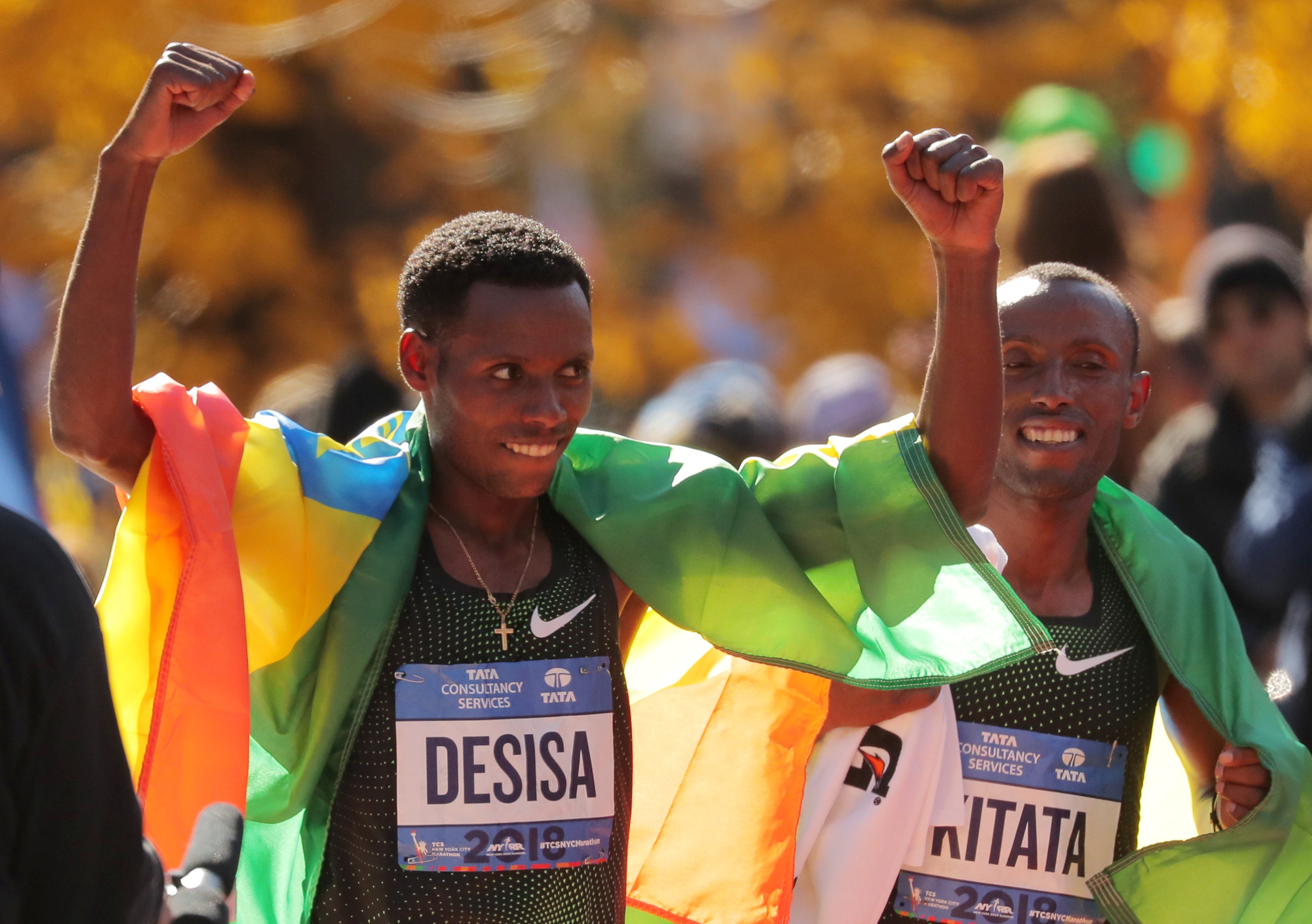 Athletics: Ethiopia's Desisa wins NYC Marathon