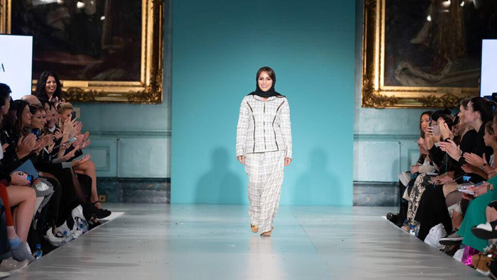 Omani designer showcases culture of the Middle East at London fashion show