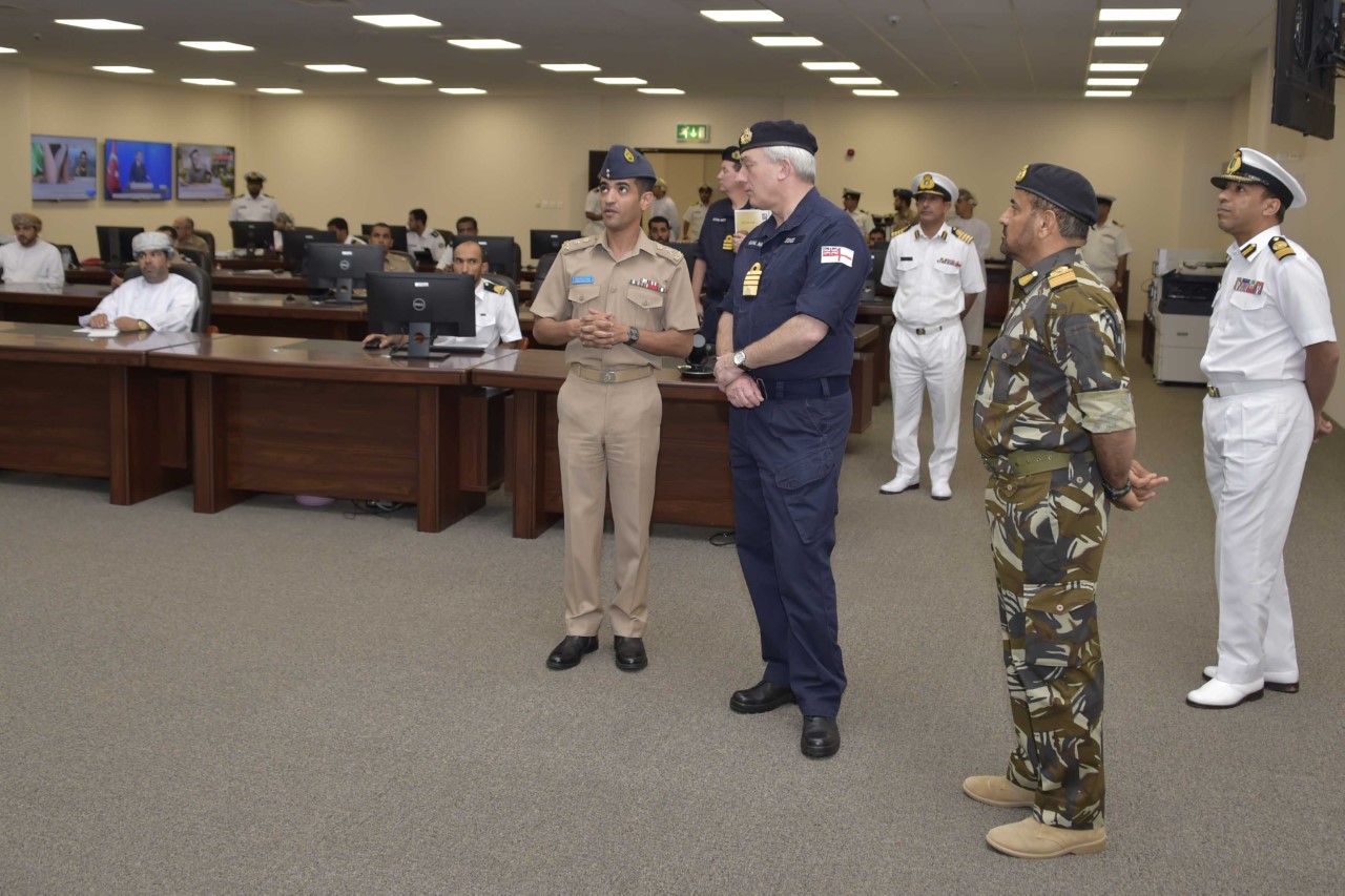British Chief of Naval Staff visits Maritime Security Centre