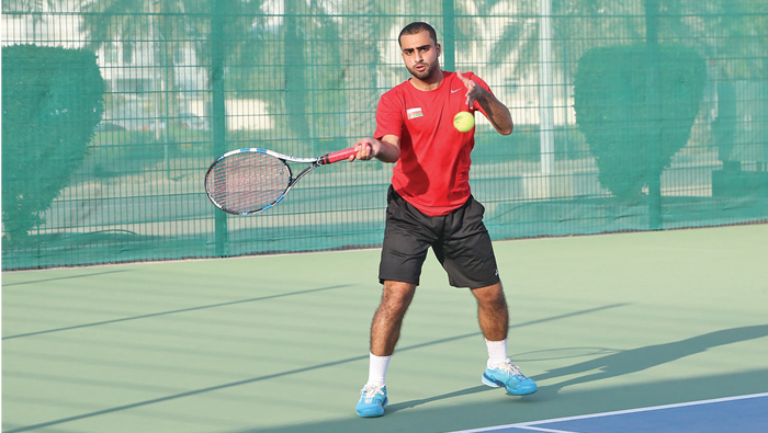 Players advance into second round of GCC Tennis Championship