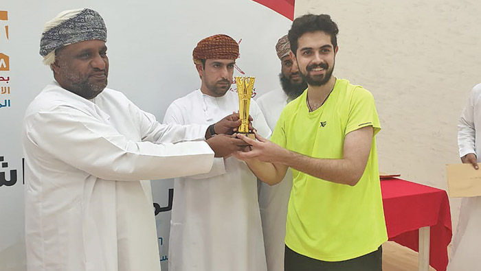 Pakistani player crowned 2018 open squash champion