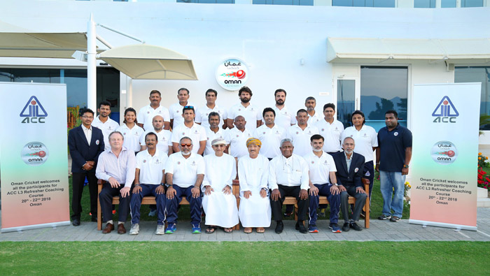 Oman hosts refresher course to sharpen skills of cricket coaches