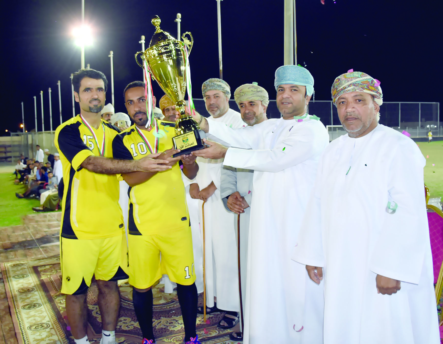 الزعيم بطلاً لدورة نجوم الخبرة الخامسة