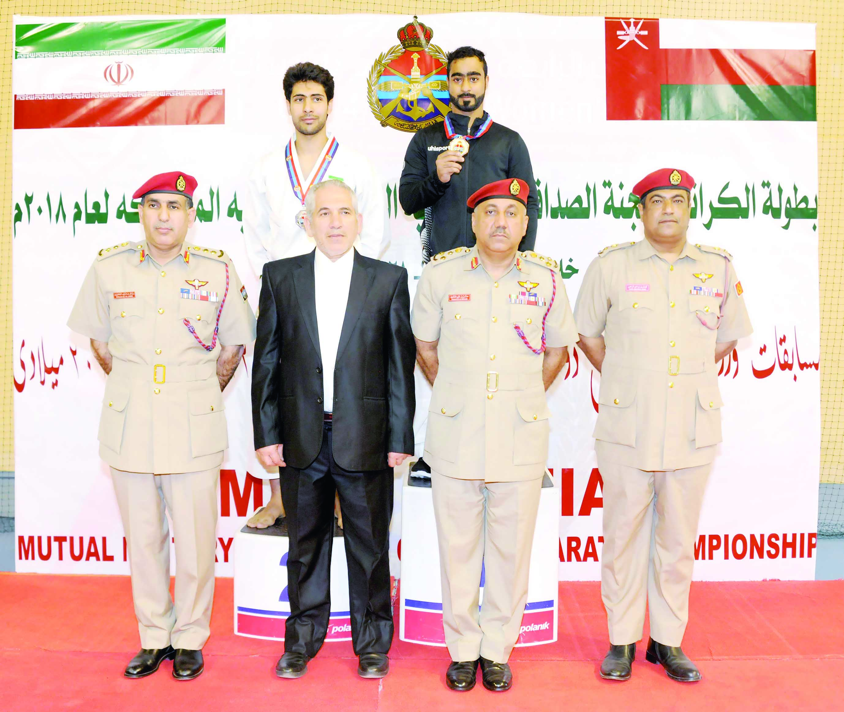 اختتام بطولة الكاراتيه للجنة الصداقة العسكرية العمانية الإيرانية المشتركة