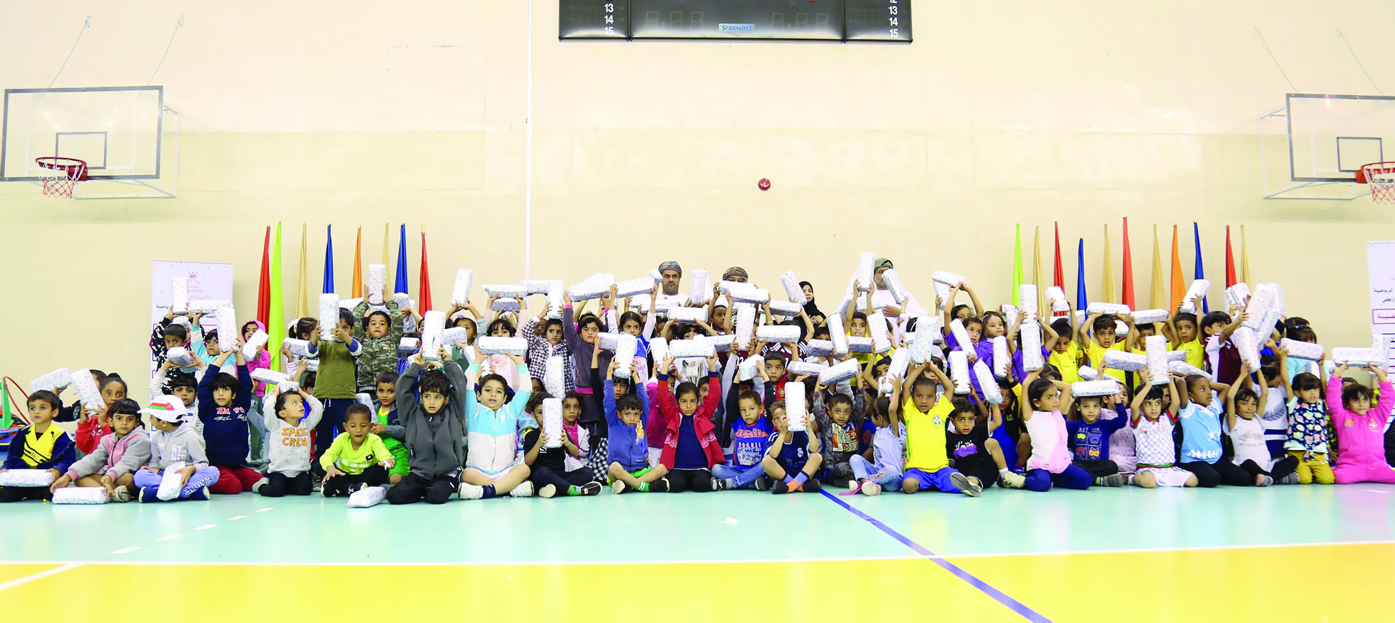 ختام فعاليات اليوم الرياضي لطلبة المدارس الخاصة بولاية إزكي