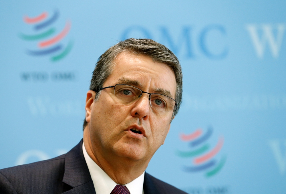 WTO chief warns of economic danger of trade war