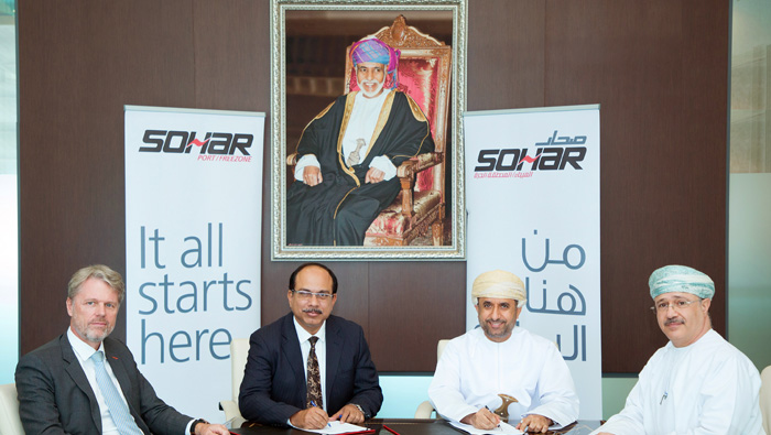Sohar Port signs pact with Al Tamman Indsil