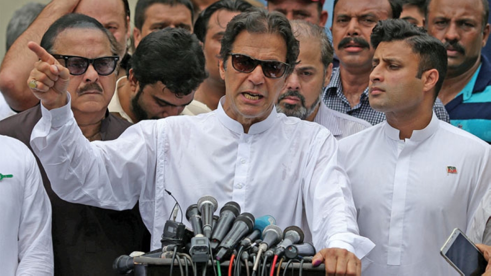 Pakistan's Imran Khan announces country's New Year resolutions