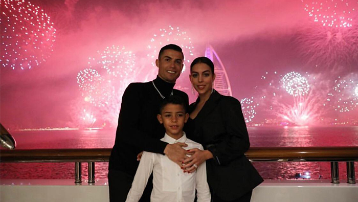 Cristiano Ronaldo celebrates New Year's in GCC country