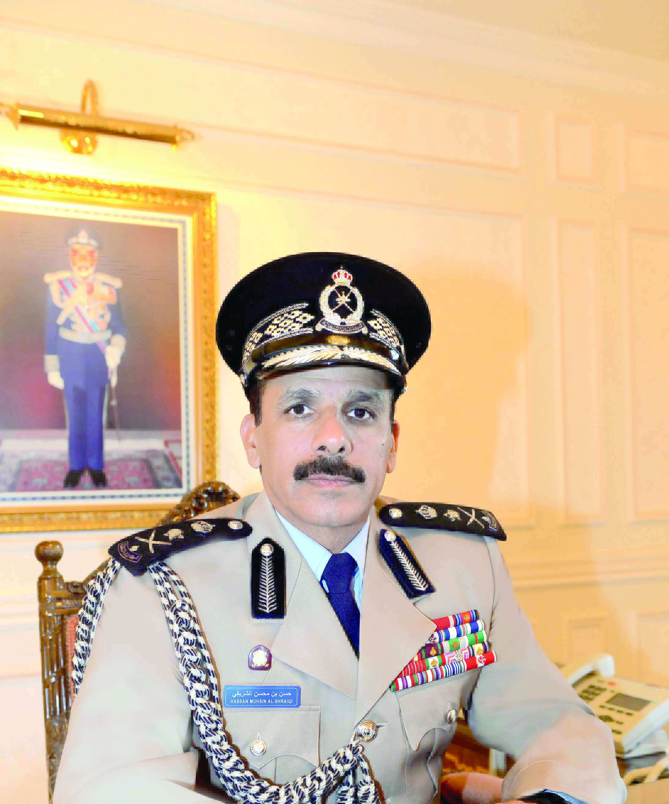 الشريقي يرعى ختام مهرجان الشرطة لألعاب القوى