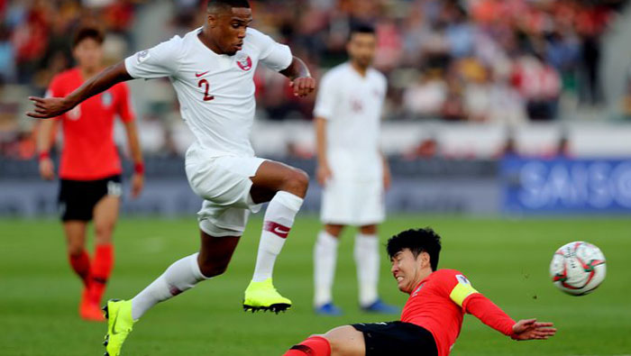 Football: Qatar beat South Korea, qualify for Asia Cup semis