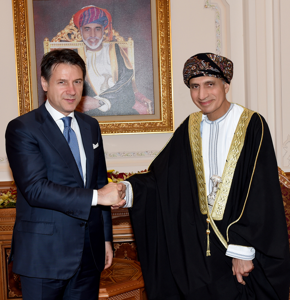 Sayyid Fahd praises relations with Italy