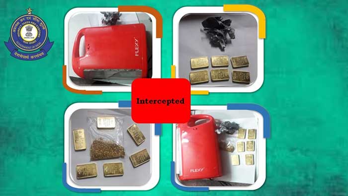 Passenger travelling via Muscat arrested in India with OMR15,000 worth of gold
