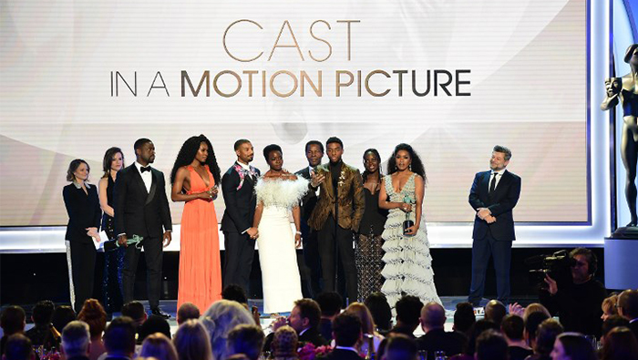 'Black Panther' scores big win at Screen Actors Guild Awards