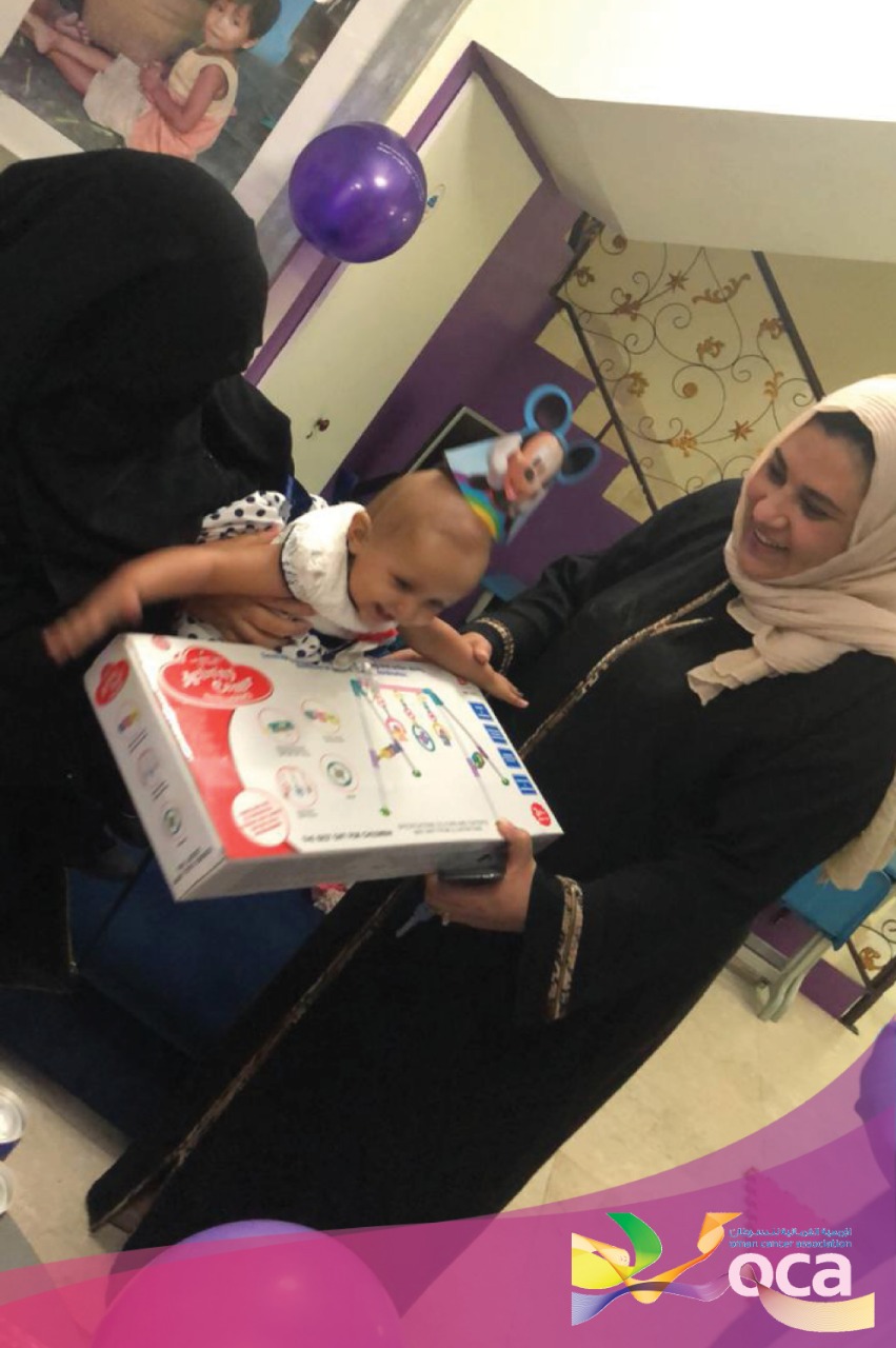 Video: First birthday for cancer patient in Oman born with neuroblastoma