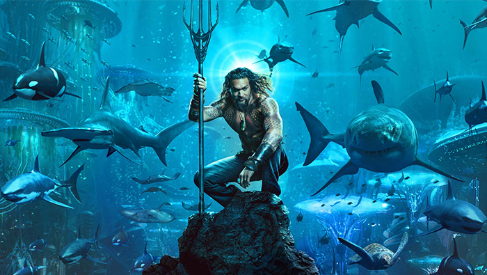 'Aquaman' again makes waves to stay atop box office