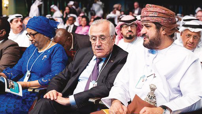 Marhoon leads Oman team at World Government Summit
