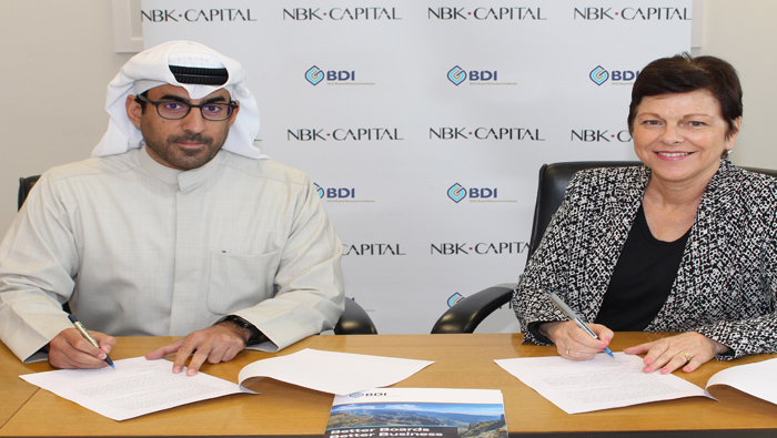 NBK Capital, GCC Board Directors Institute ink pact