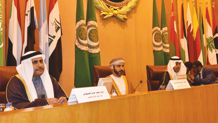 State Council, Majlis take part in Arab Parliament session on Palestinian reconciliation
