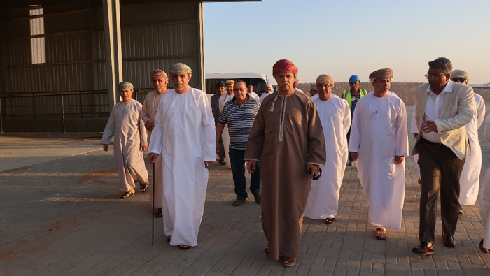 Minister, top officials visit Mazoon Dairy