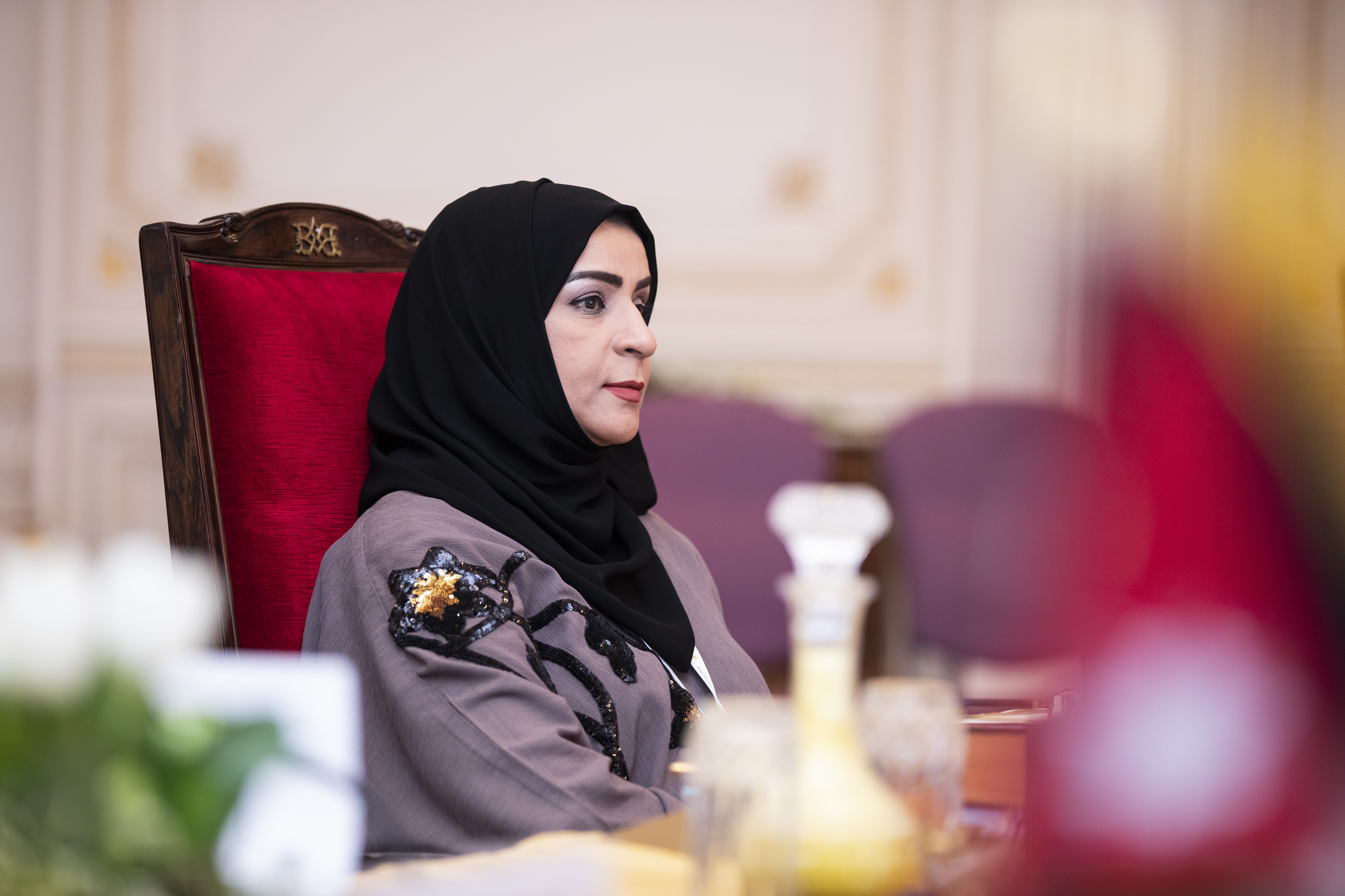 منظمة دولية تمنح معالي الشيخة عائشة السيابية جائزة التميز في مجال تمكين الشركاء