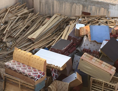 Worm-infested wood used to make furniture in Oman