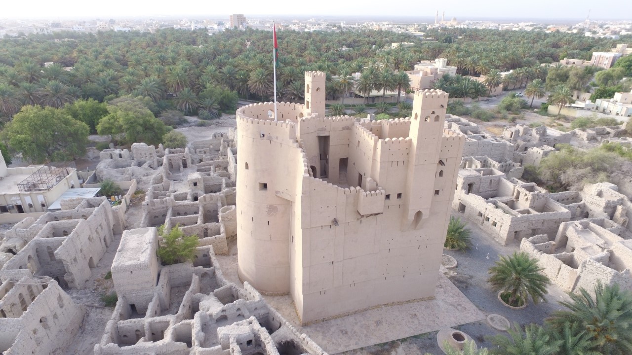 This castle in Manah is an example of Oman's traditional architecture