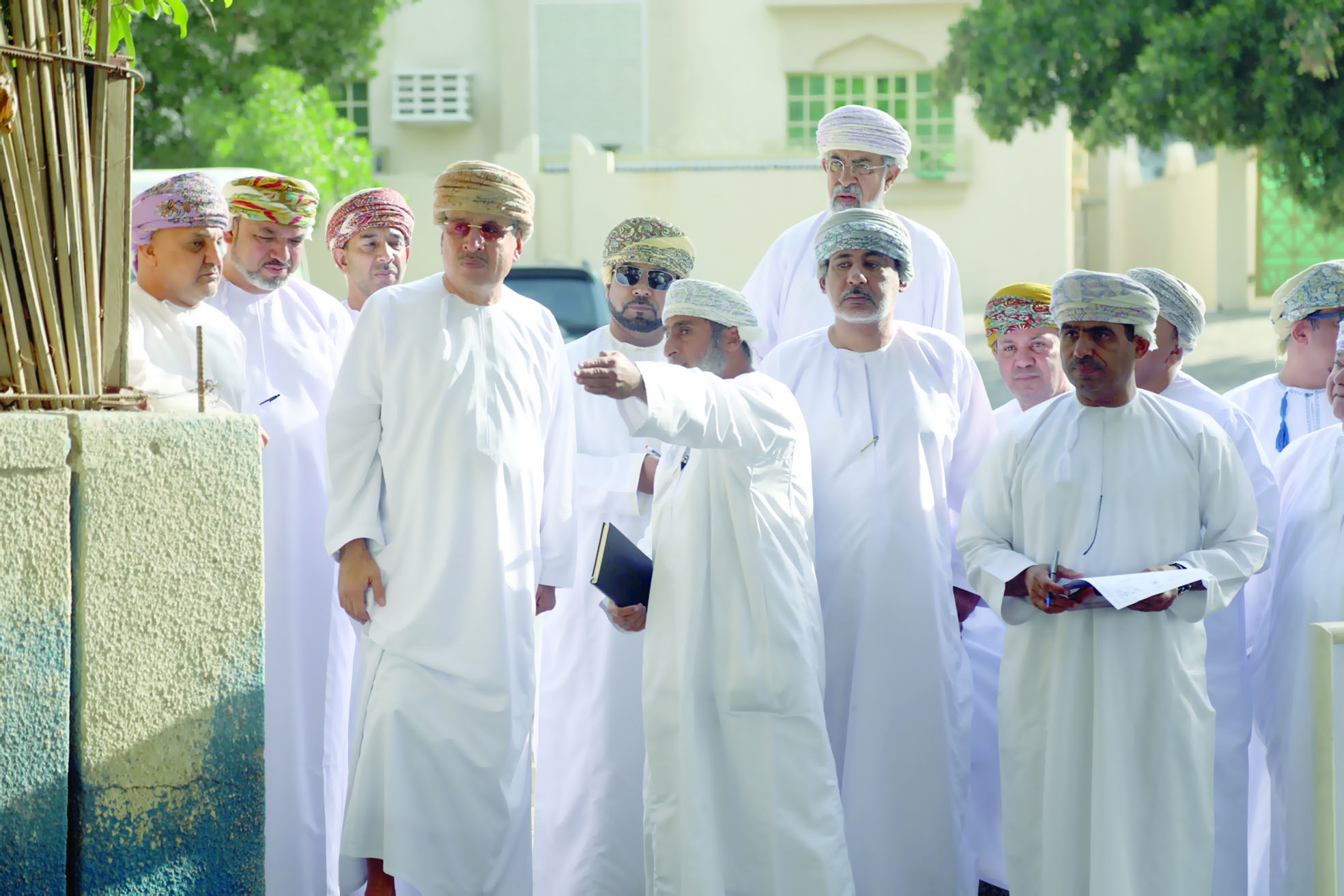 مجلس بلدي مسقط يزور ولايتي مسقط ومطرح