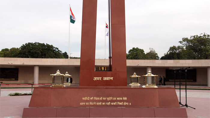 Modi inaugurates National War Memorial, attacks opposition