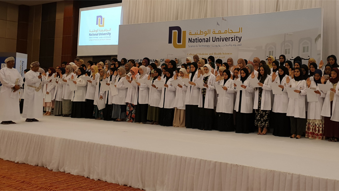 National University of Science and Technology holds White Coat ceremony at Sohar