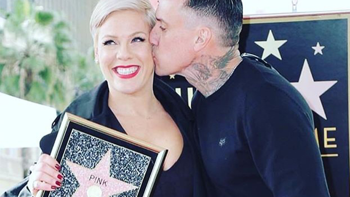 Singer Pink honoured with 'Hollywood Walk of Fame' star