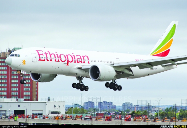 Ethiopian Airlines crashes with 157 people on board