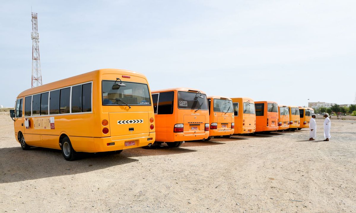 300 school buses will be equipped with a tracking system in south Al Sharqiyah