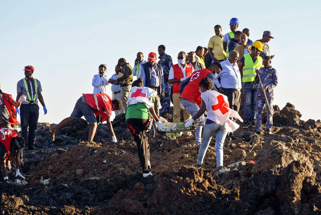 Ethiopian Airlines crash update - flight recorders recovered from crash site