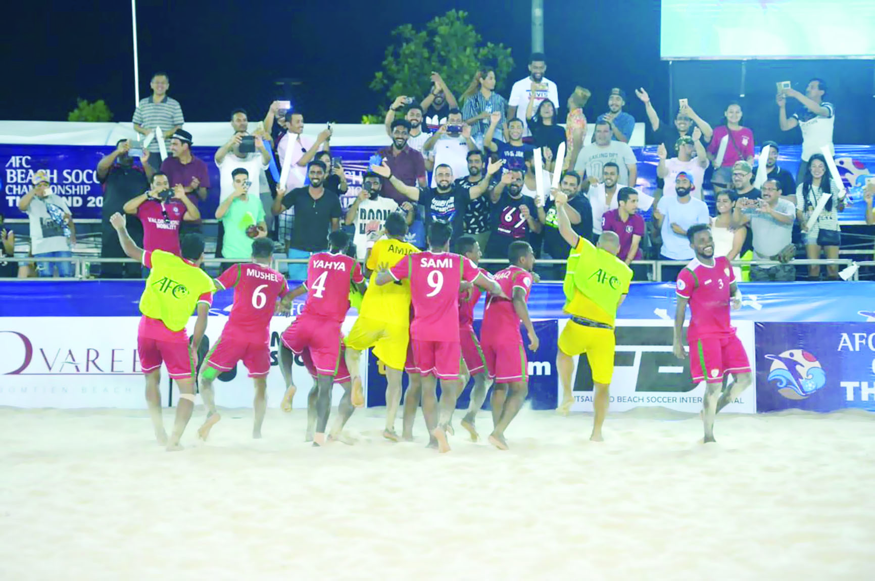 في بطولة آسيا لكرة القدم الشاطئية
أحمر الشواطئ عينه على المربع الذهبي عبر بوابة البحرين