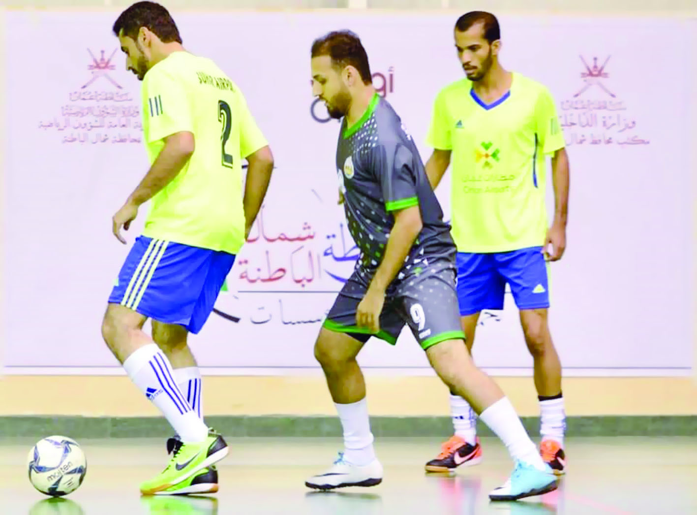 منافسات قوية تشهدها بطولة كأس محافظة شمال الباطنة لخماسيات كرة القدم