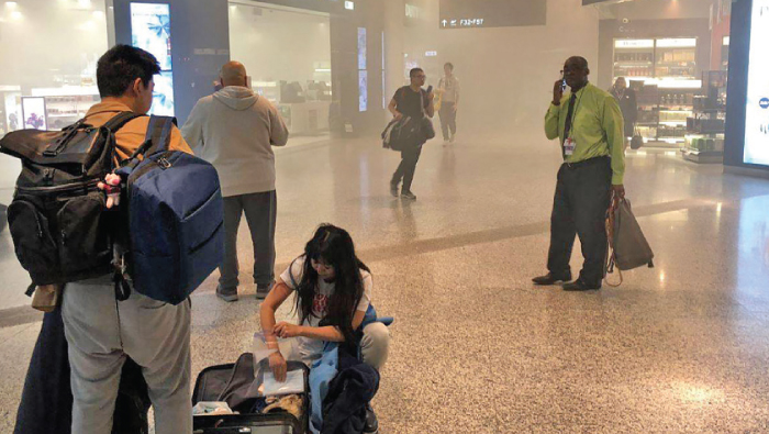 Fire breaks out at Toronto’s Pearson International Airport in Canada