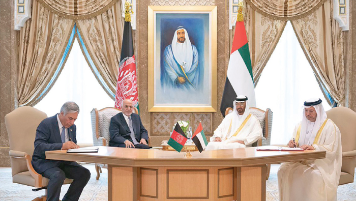 Abu Dhabi, Afghanistan sign series of agreements